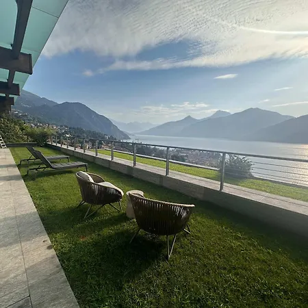 Apartman Luxury Penthouse View Pool Terrasse Sauna Menaggio